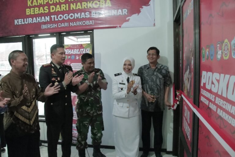 Komitmen Polresta Malang Kota Perangi Narkoba Melalui Posko Kampung Tangguh
