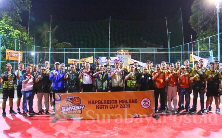 Turnamen Voli Piala Kapolresta Malang Kota, 24 Tim Tampil Memukau