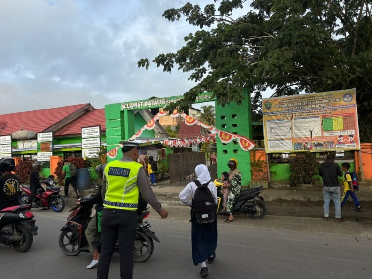 Keselamatan Pelajar Jadi Fokus Utama, Sat Lantas Polresta Bulungan Galakkan Strong Poin