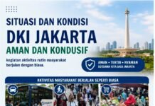 Jakarta Aman, Warga Tetap Nyaman Beraktivitas,